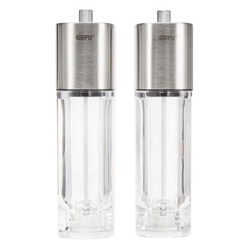 GEFU Salt and Pepper Mill Set Dueto - 2 pcs