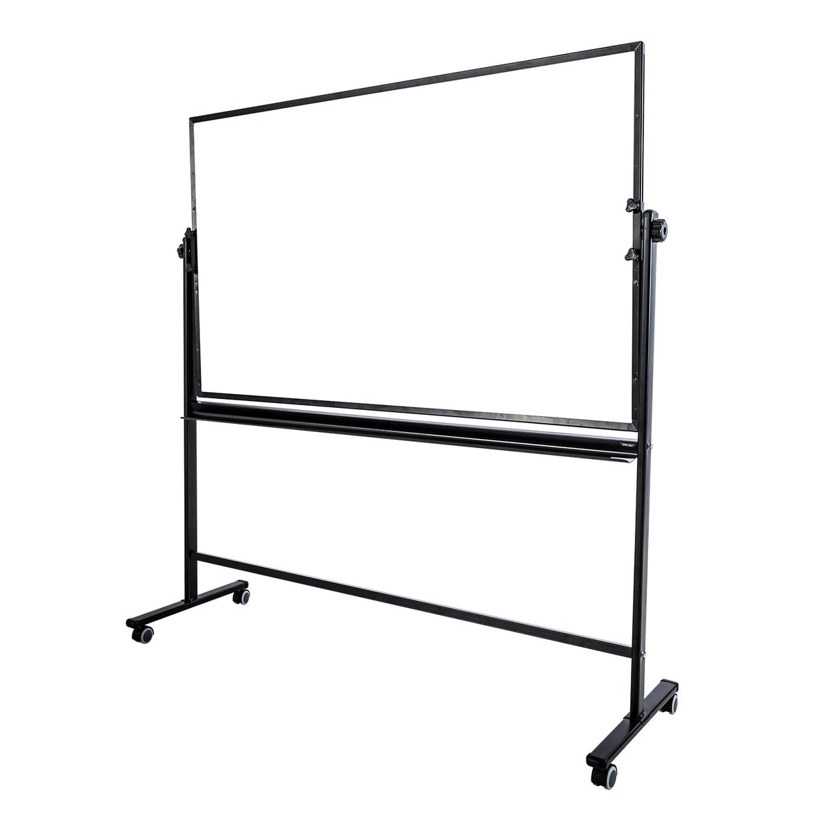 Deli Mobile Whiteboard 900x1500mm, Double side, Hight adjustable- 2 Whiteboard Markers, 4 Magnets & Eraser