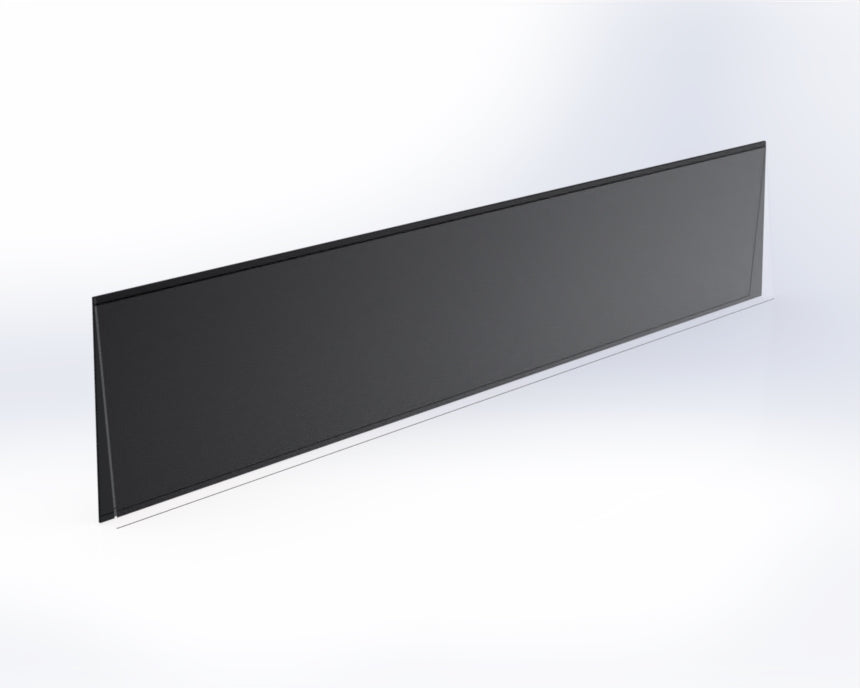 Original Shelf STRiP – Peel & Stick Shelf-Edge Label Holder (250p/box) Black 33mm x 1000mm