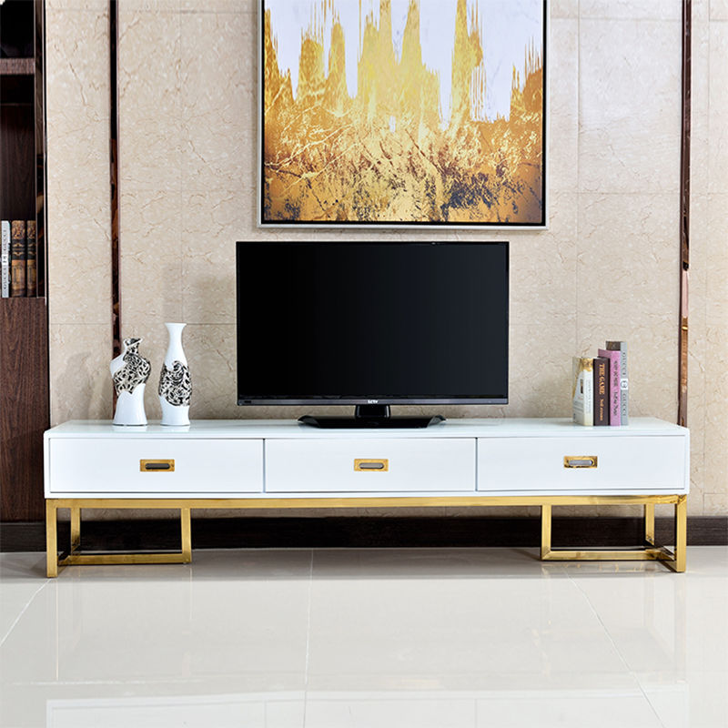 Roze Plasma Stand-White