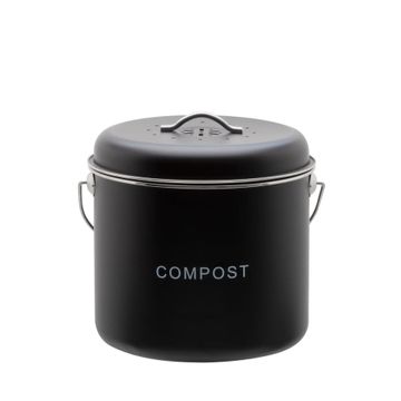 Kitchen Compost Bin / 6L / Liquorice