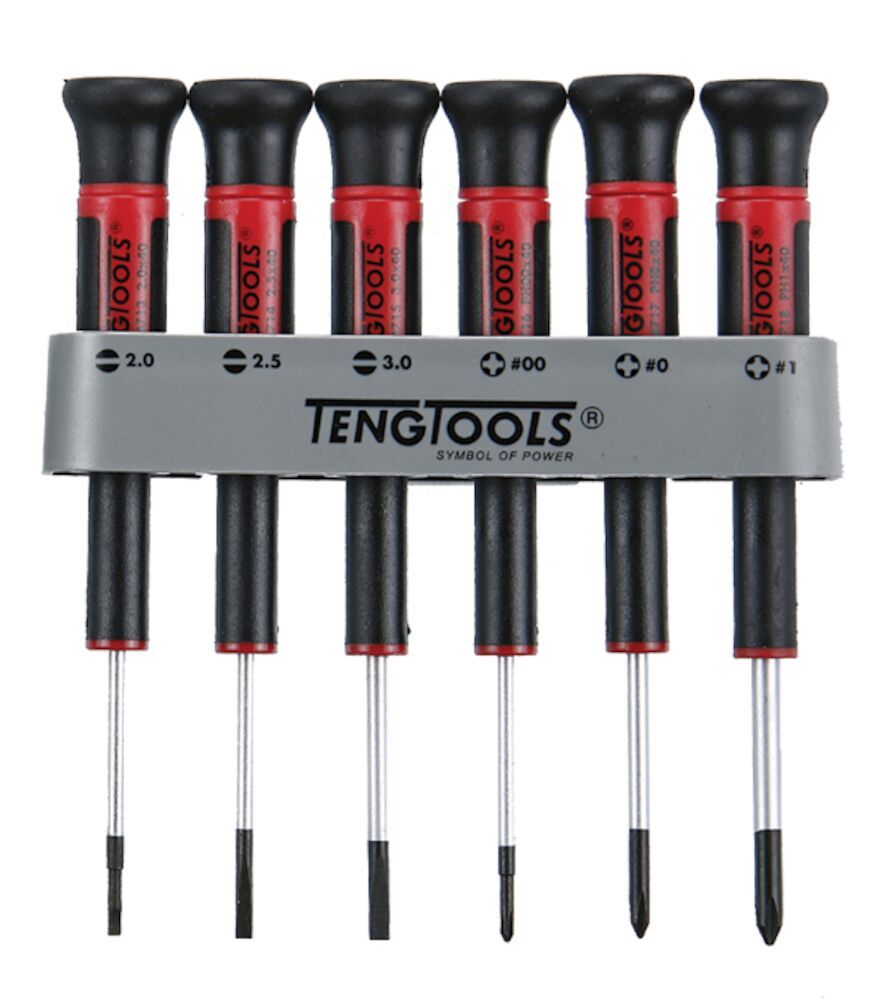 6PC Mini Screwdriver Set With Holder