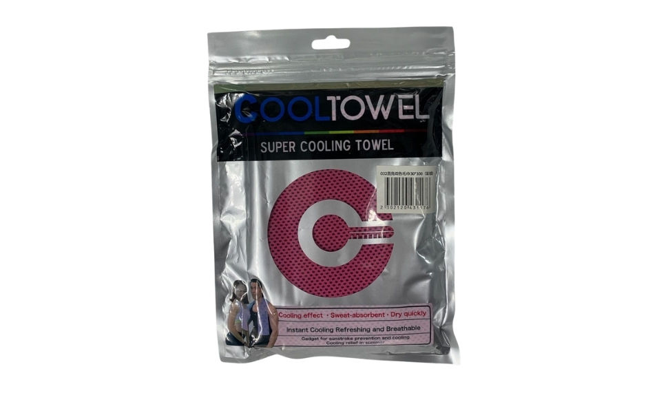 Sports Hiking Camping Cooling Towel (Pink)