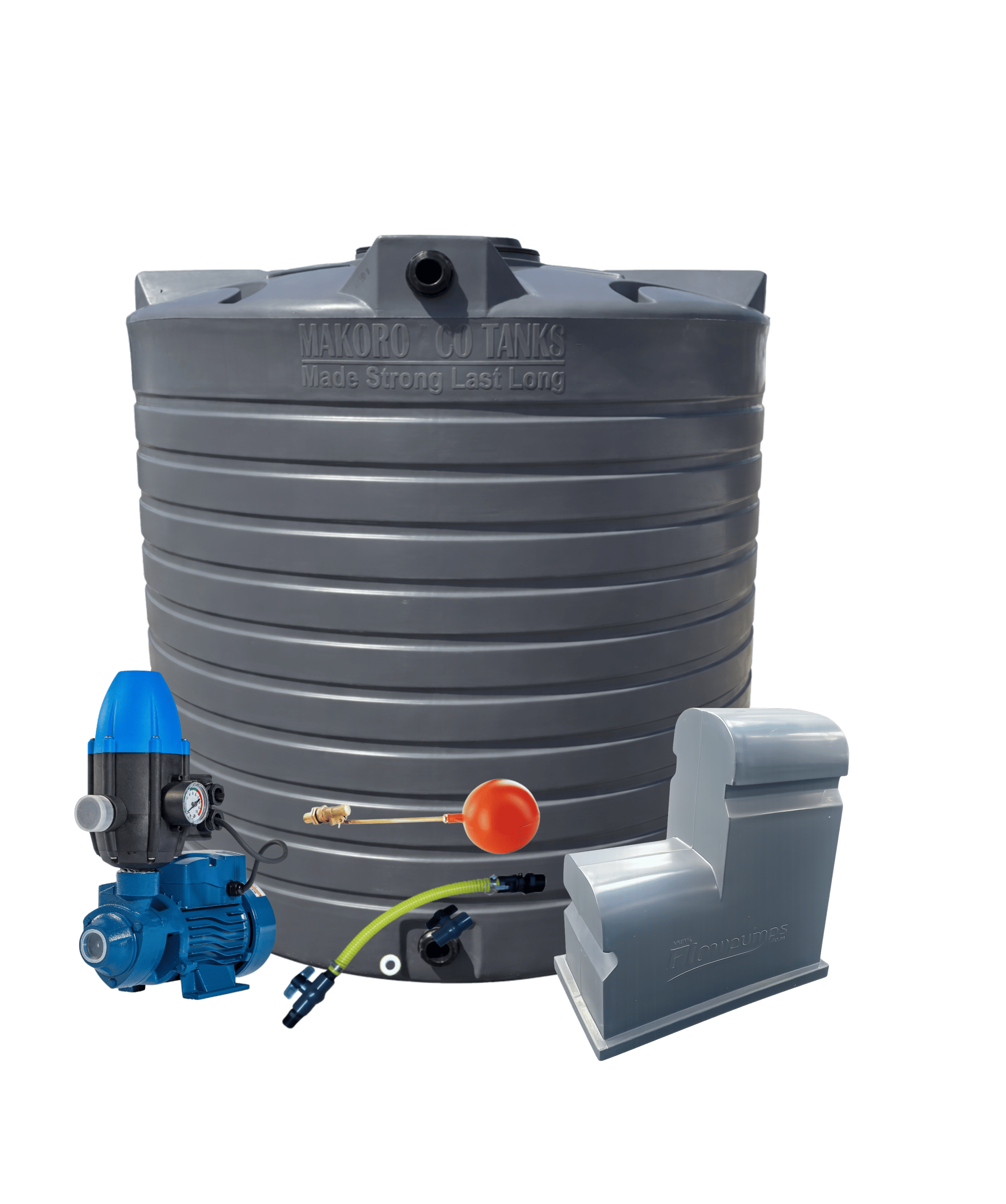 2500L Complete Combo Dark Grey 0.75kW