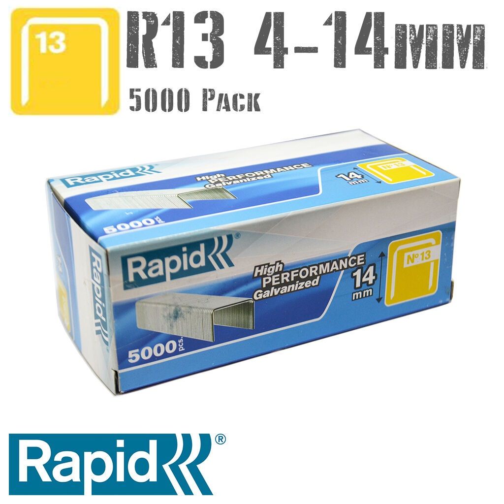 Rapid Staples - 14mm - (No13) - 5000pcs
