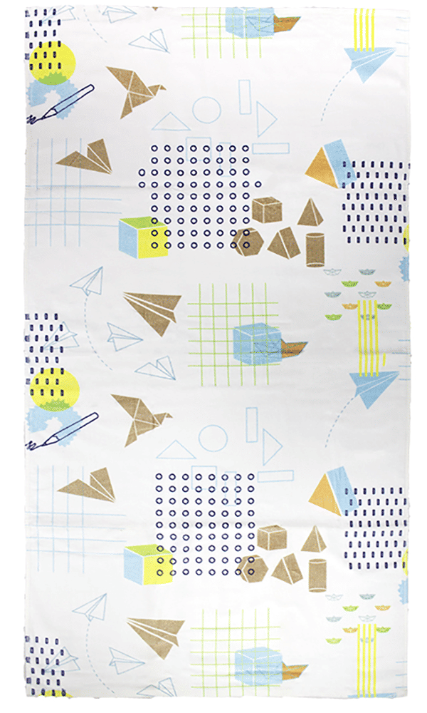 Printed Sand Resistant, Soft Touch Towel Design 031 - 075x150cms - 425GMS