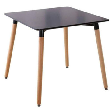 GOF Furniture - LuxeWood Black Table