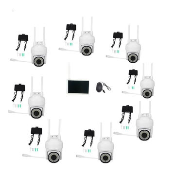 Aerbes AB-JK37 Ball Machine Camera Set With Screen 8 Channel