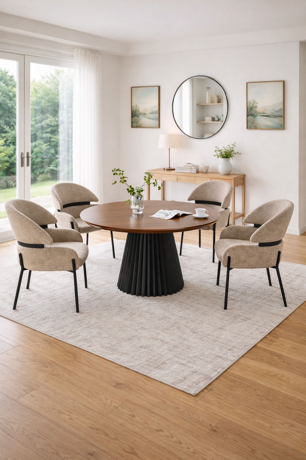 Plush ”Seraphina” Dining Set
