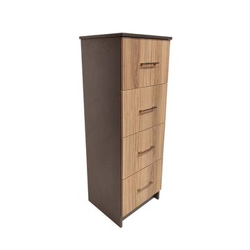 Colchester Hanging Folder Chest - Storm Grey & Sahara