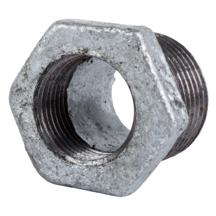 Galvanised Reducing Bush - 15X10mm (10 Piece Pack)