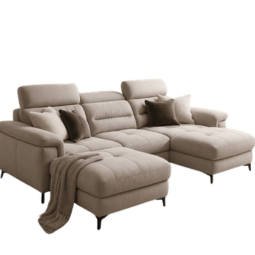 Innofurn- L-Shape Recliner Couch