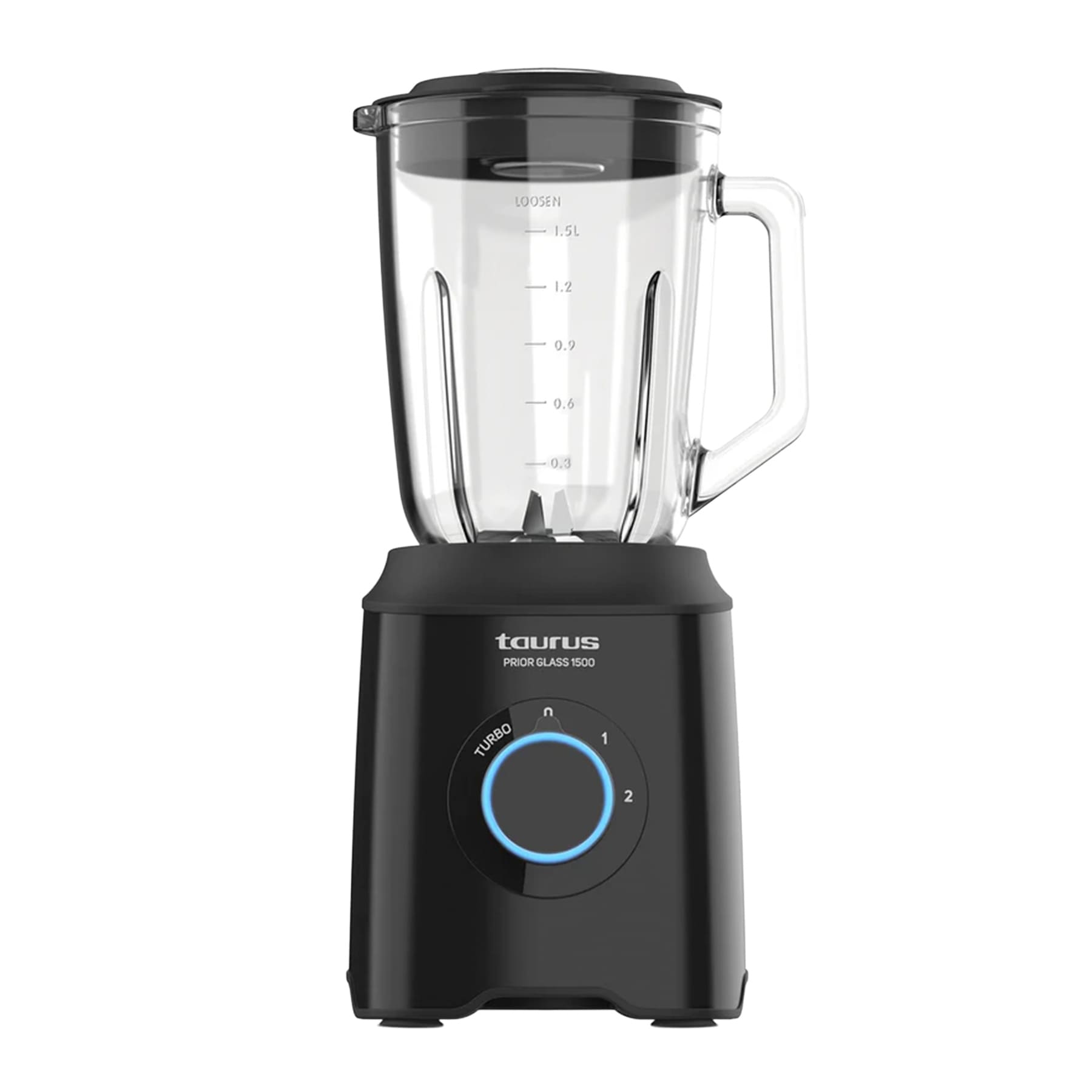 Taurus Jug Blender 2 Speed Glass Black 1.8L 1500W "Prior Glass 1500"