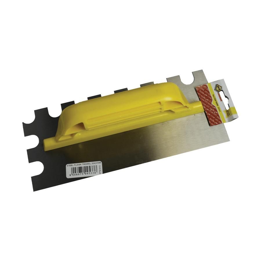 Mts Trowelplaster Plastic Handle Notch Rnd 20Mm- 3 Pack