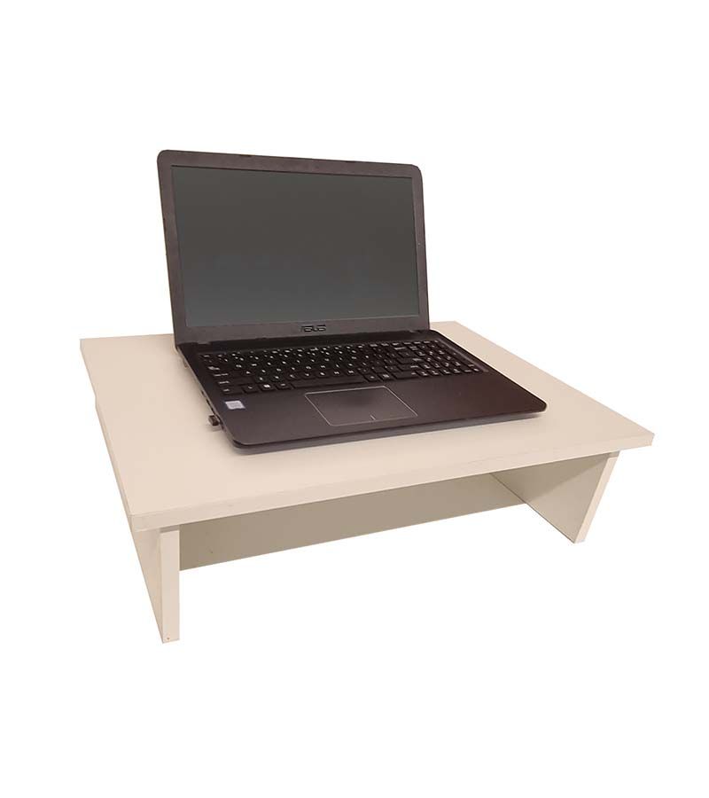 Newcastle Laptop/Screen Stand - White