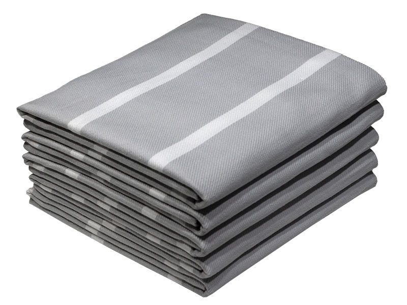 Multipurpose, Easy Fit, Absorbent Kitchen Towel - Design 2355 - 050x070cms - (05 Pc Pack) - Stripes