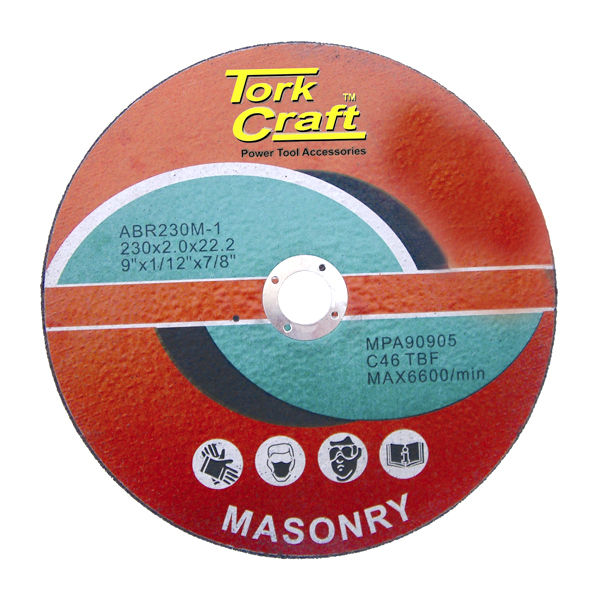 Cutting Disc Masonry 230x2.0x22.22mm - 12 Pack