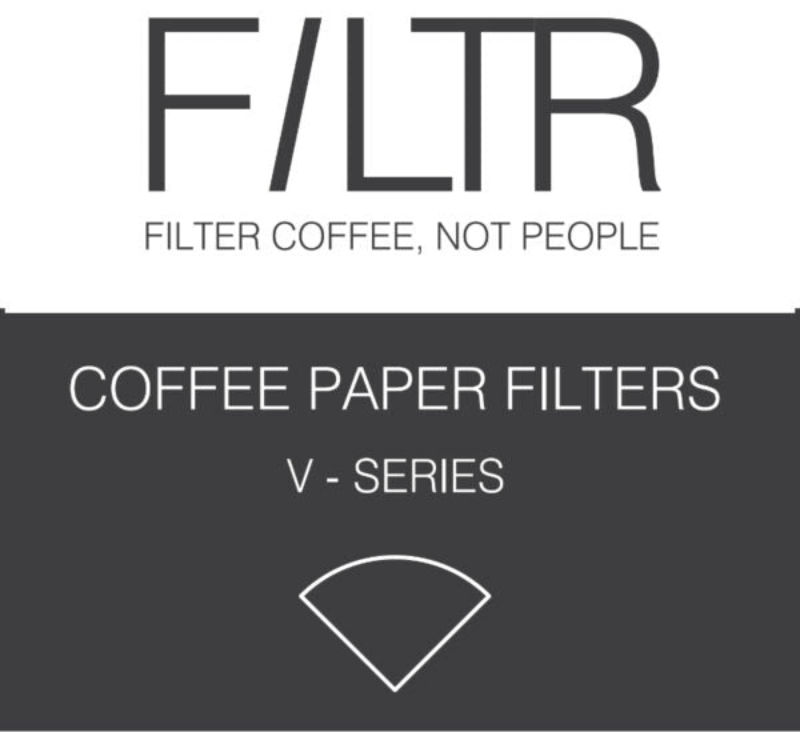 FILTR 100 Pour Over Filter Papers for V60 (V01) 1-2 cup
