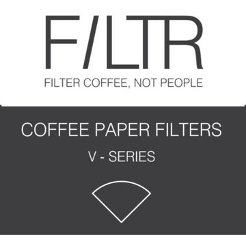 FILTR 100 Pour Over Filter Papers for V60 (V01) 1-2 cup