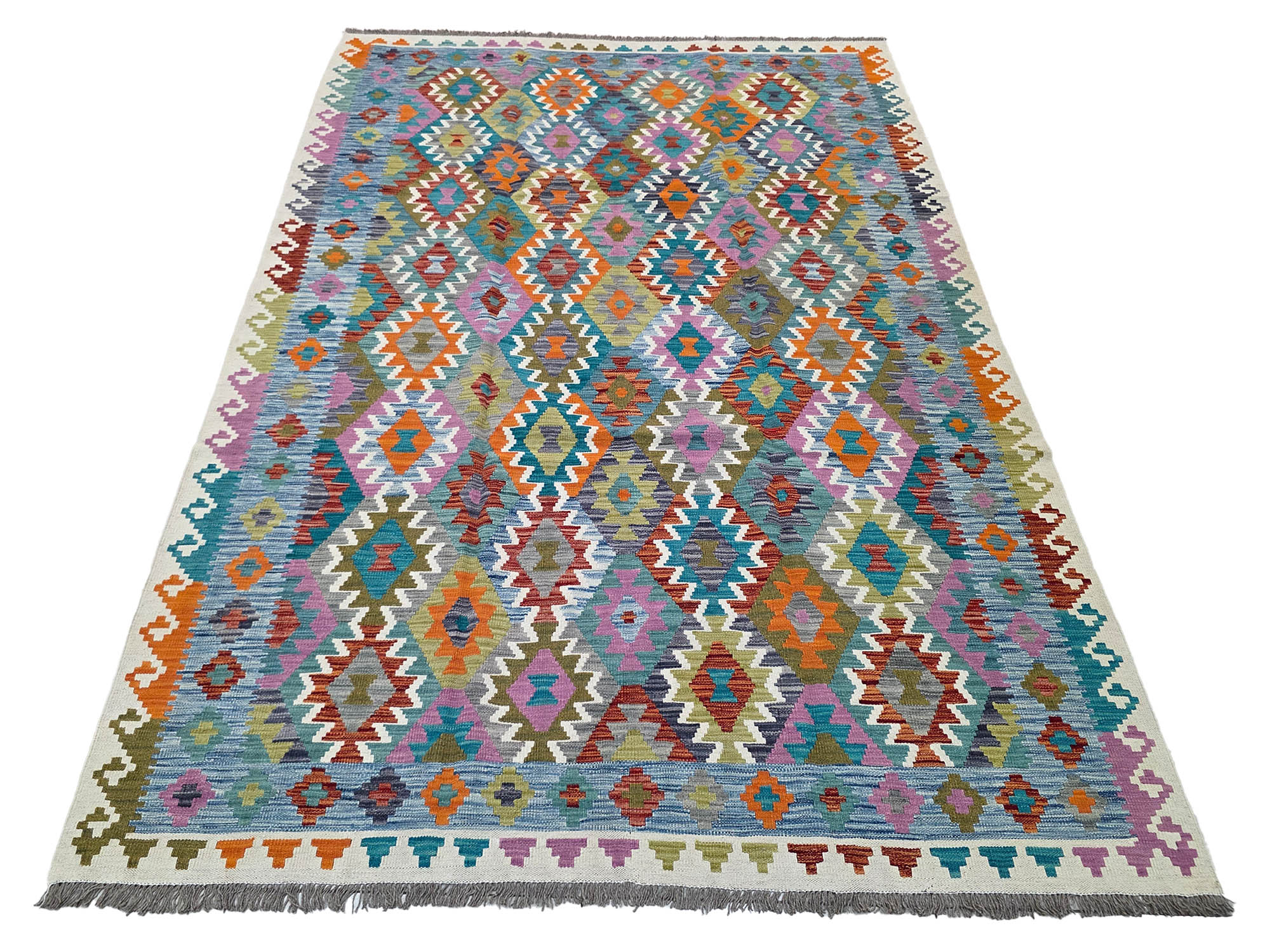 Gorgeous Afghan Handmade Kilim 301 x 200 CM