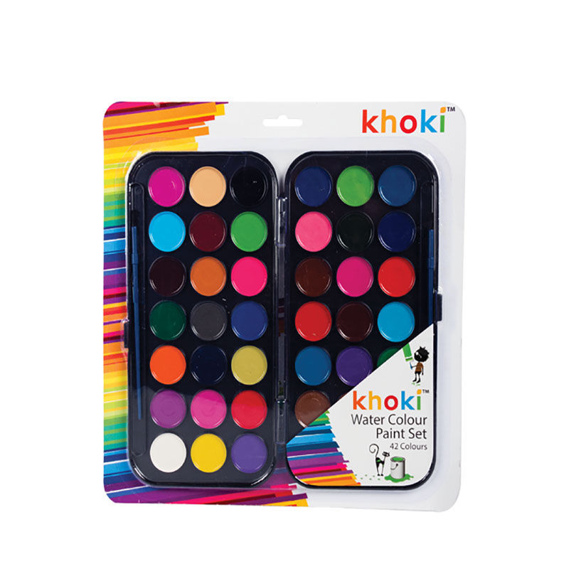 Paint Set - Art & Craft - Water Paint - 42 Colours - 6 Pack