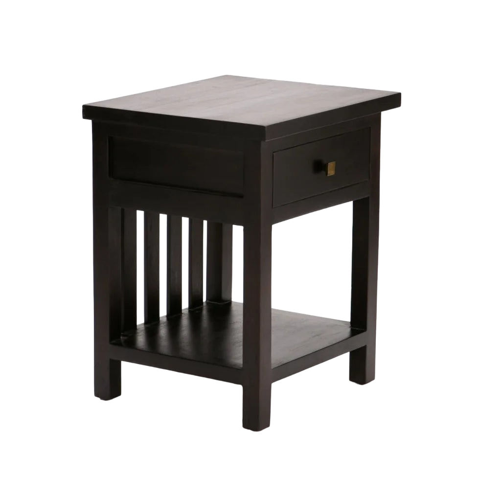 Vividitto - Raykie 1 Drawer Pedestal - Mahogany