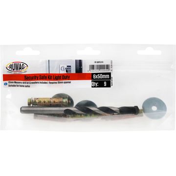 RUWAG Security Safe Kit Light Duty