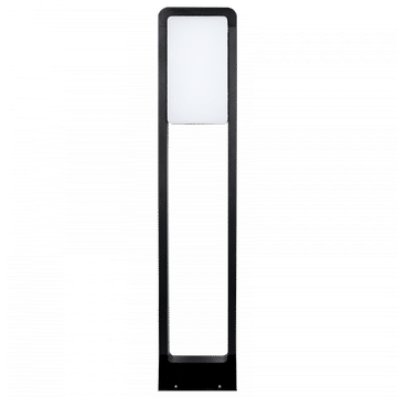Aluminium Standing Lantern with Clear Glass