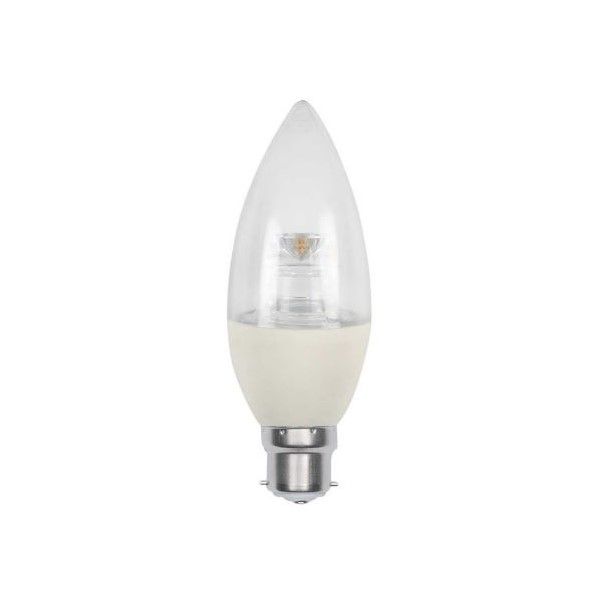 230VAC 5W B22 Dimmable LED Light Warm White 2700K