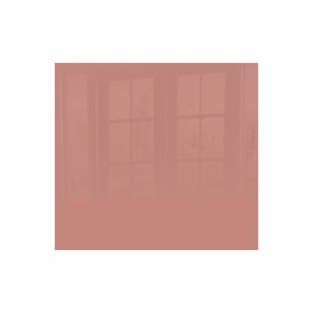 Decorative Glass Wall Tile (598 X 650 X 6mm) Rose Gold