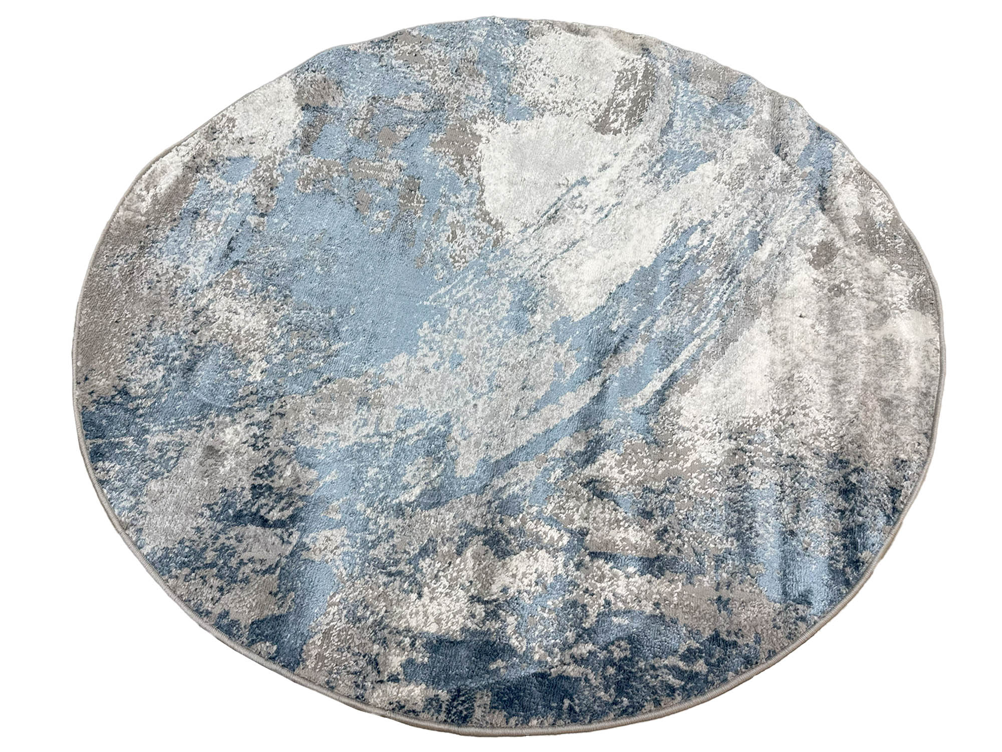 Modern Machine Made Round Carpet 150 x 150 CM