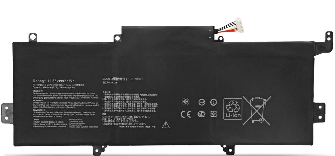 Reliable,long-lasting Vibrant battery for ASUS ZenBook UX330UA (P\N C31N1602 )