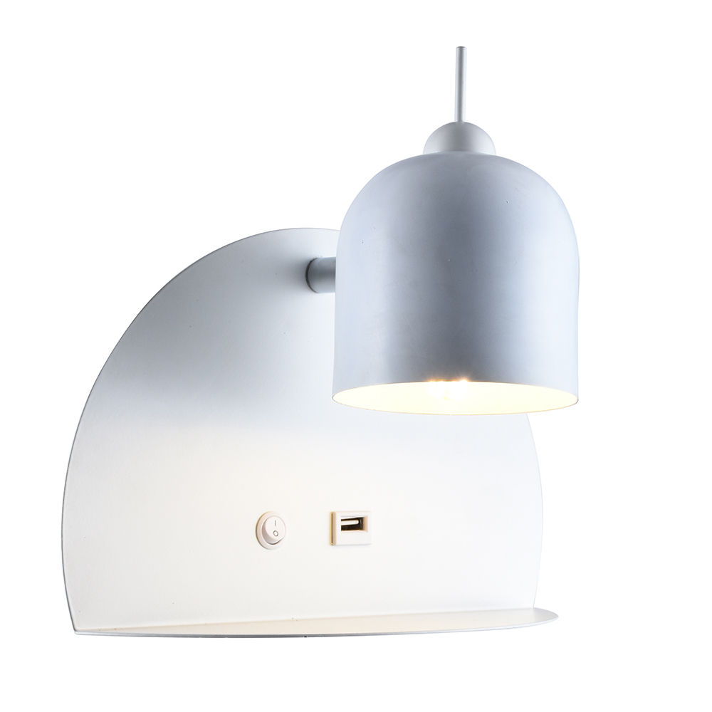Eurolux - USB - Wall Light - 260mm - White