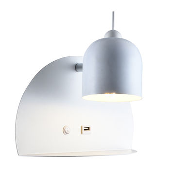 Eurolux - USB - Wall Light - 260mm - White