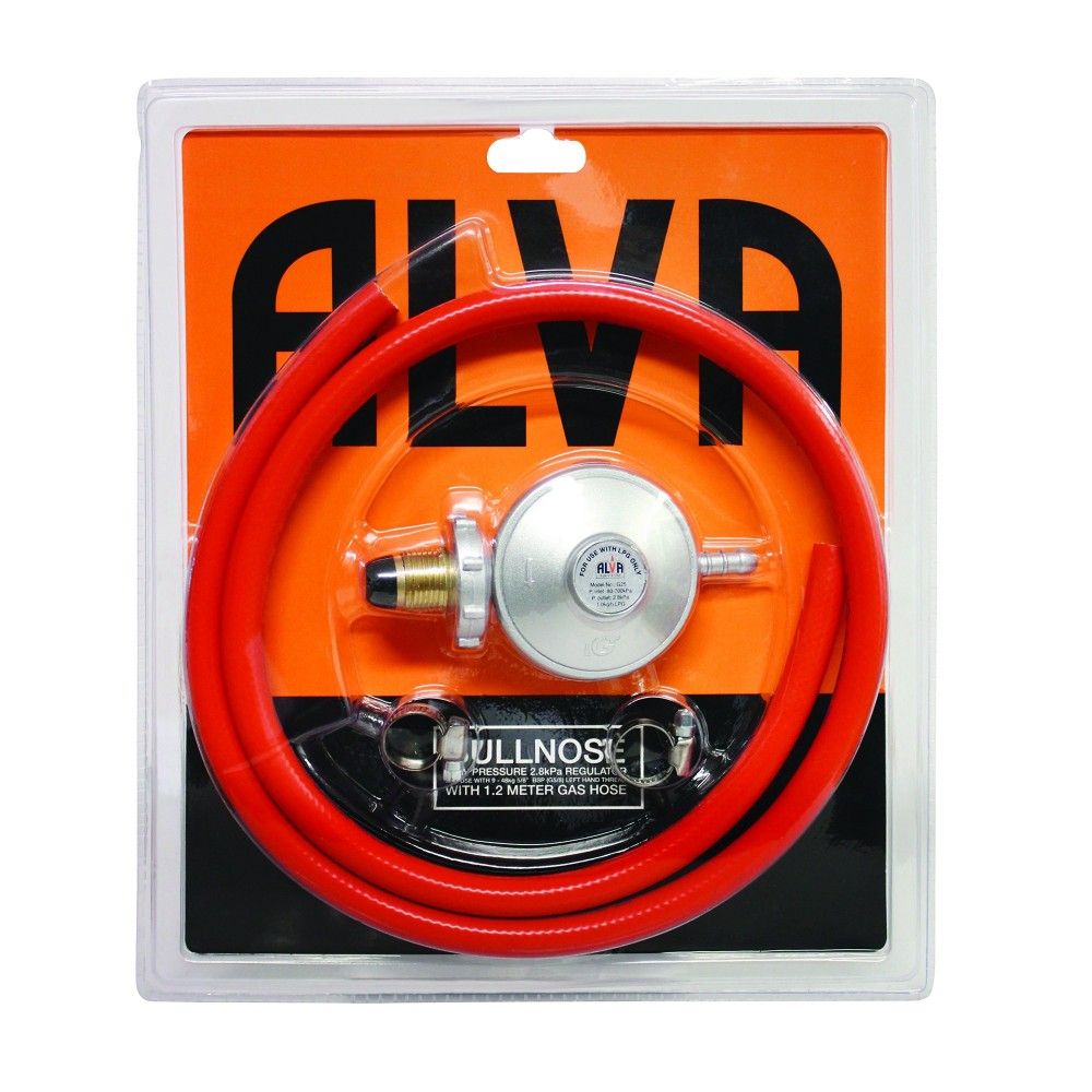 LP Gas Bullnose Hose & Regulator