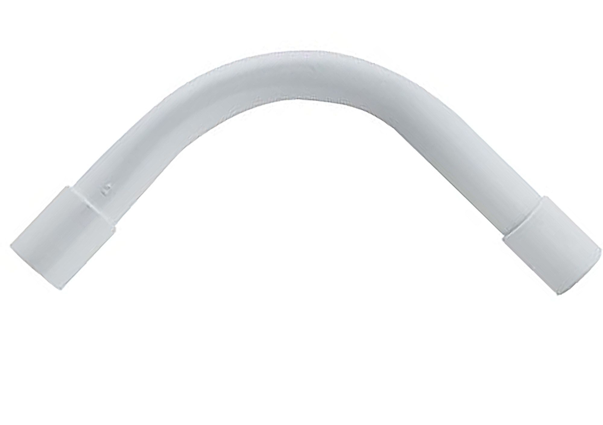 PVC bend solid long 20mm