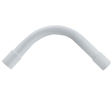 PVC bend solid long 20mm