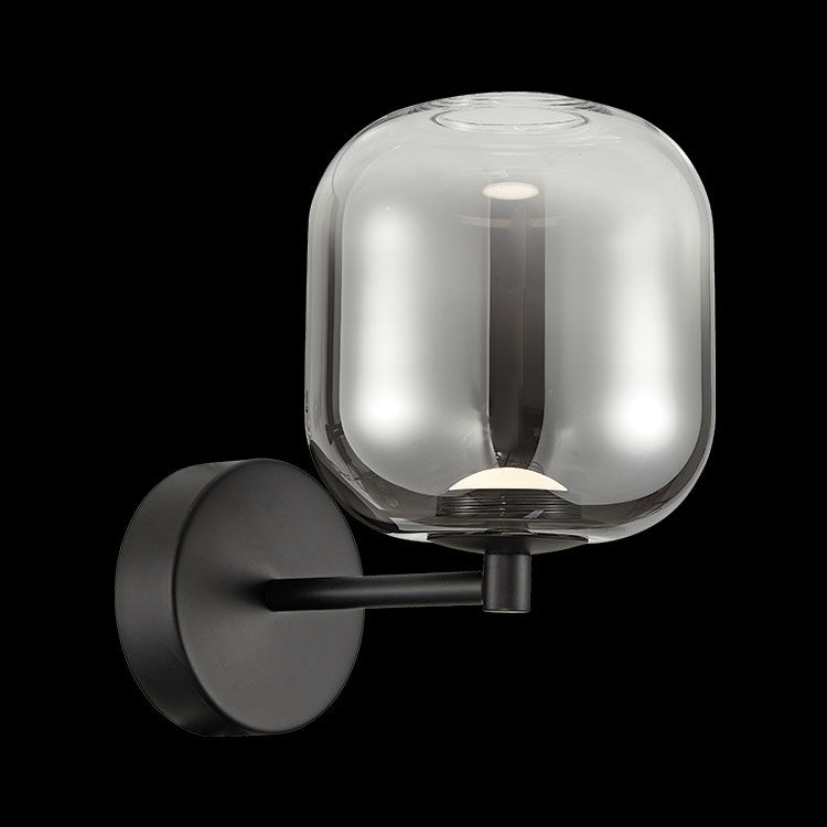 230v 4W LED Misty Morning Wall Light Smoke