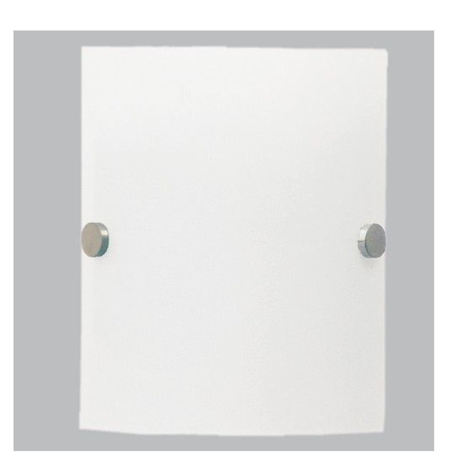 Frost Ceiling Light Chrome E27 3x60w