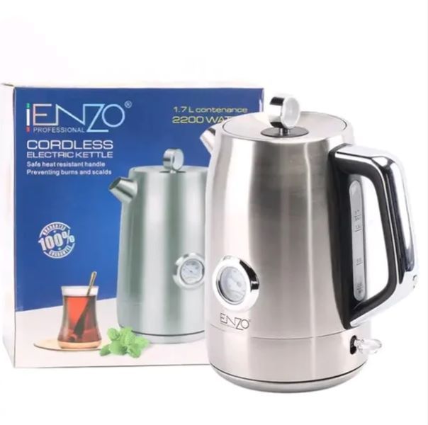 Enzo Thermometer Stainless Steel 2 L Kettle
