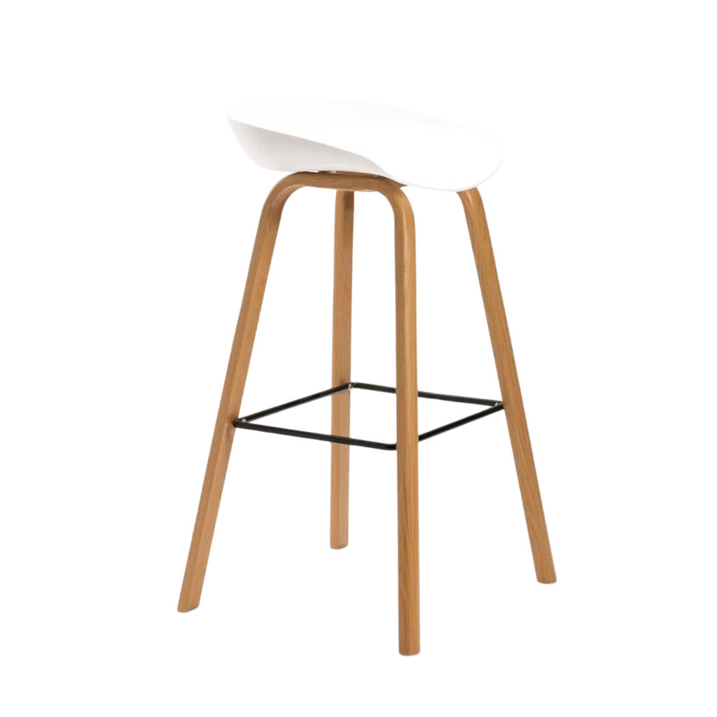 Vividitto - Galliano Luxury Barstool - White