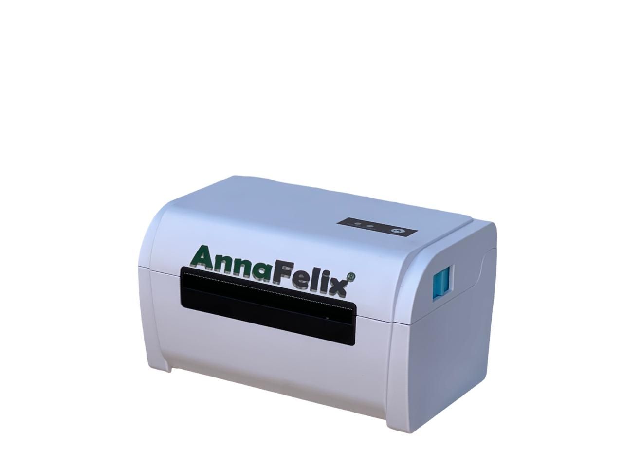AnnaFelix White Thermal Label Printer for Small Business