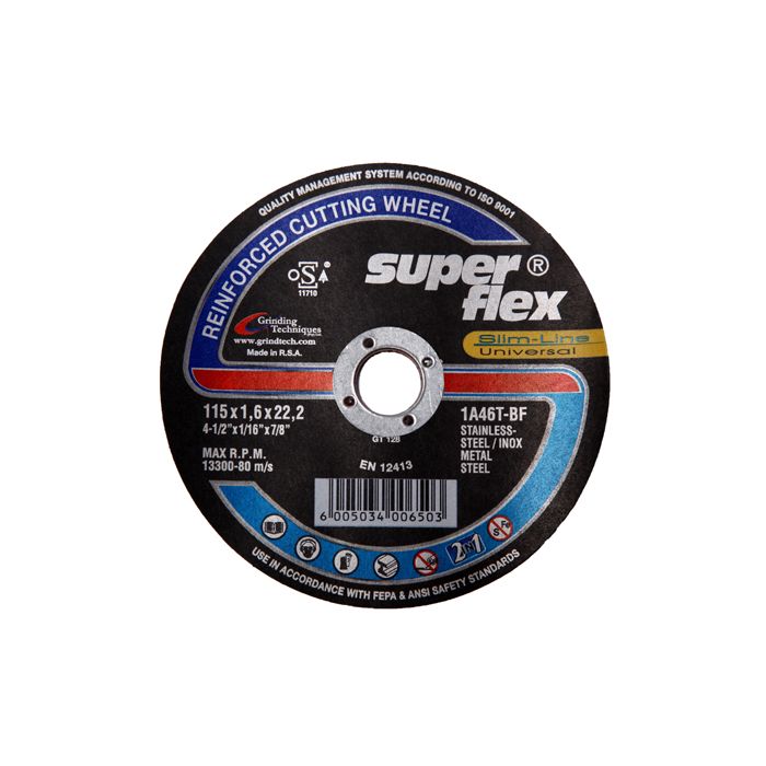 Superflex - 1A46T Bf (2In1) T41 C/W 115X1.6X22.23 - 10 Pack