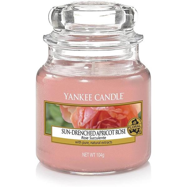 Yankee Candle Sun Drenched Apricot Small Jar Retail Box No