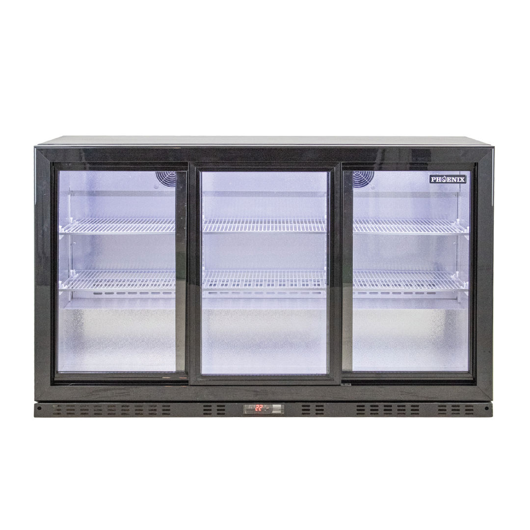 Back Bar Cooler-3 Door Sliding - Phoenix