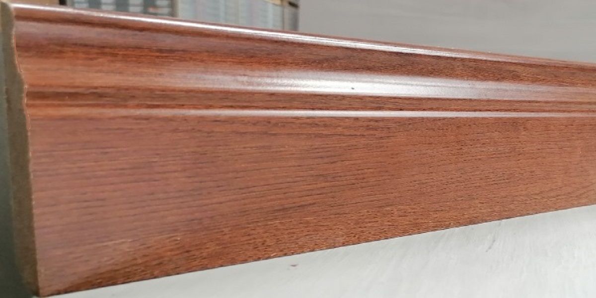Skirting Cedar Oak MDF Gloss Finnish 100mm x 14mm x 2400mm