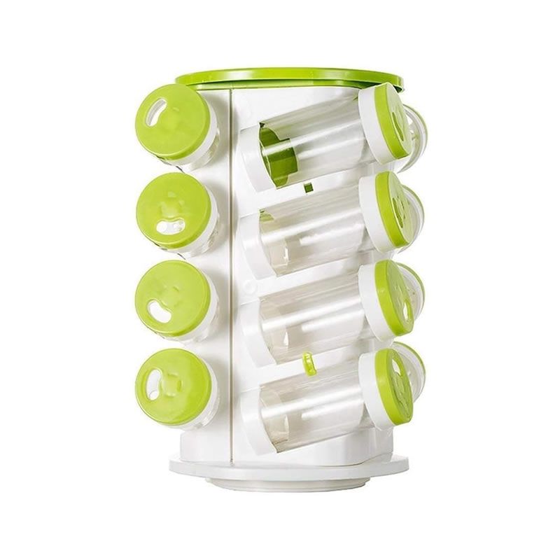 16 in 1 Spice Rack With Cutlery Holder