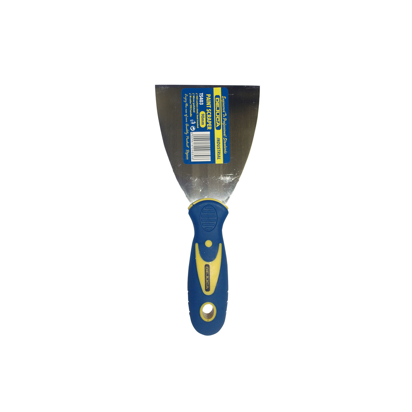 Dejuca - Paint Scraper - Rubber Grip - 90mm - 3 Pack