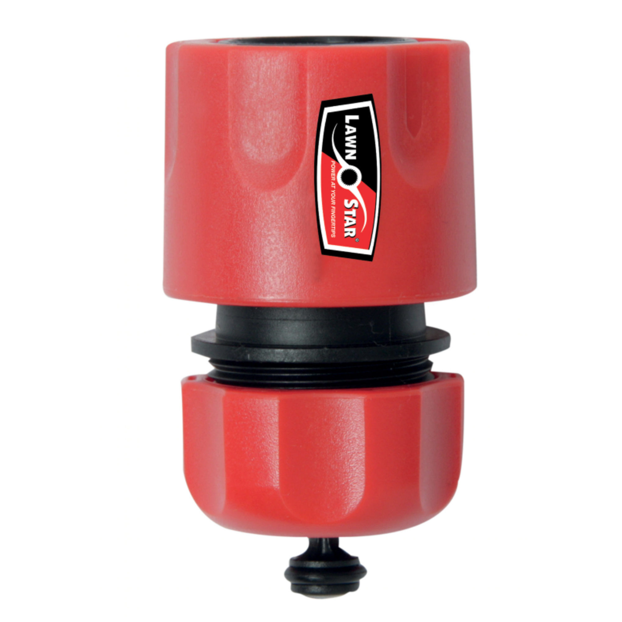Auto Shut-Off Hose Connector, 12mm, LAWN STAR