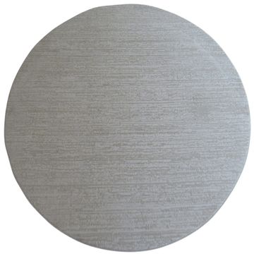 BK Carpets & Rugs &ndash; Modern Round  Mottled Rug   - Beige   - Cream  -  2m x 2m